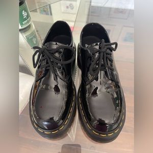Dr. Martens 1461 Quad Patent Leather Platform